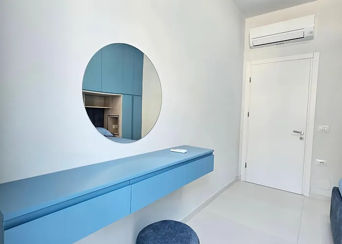 Blue Horizon And Seaside Serenity 公寓 Sarandë