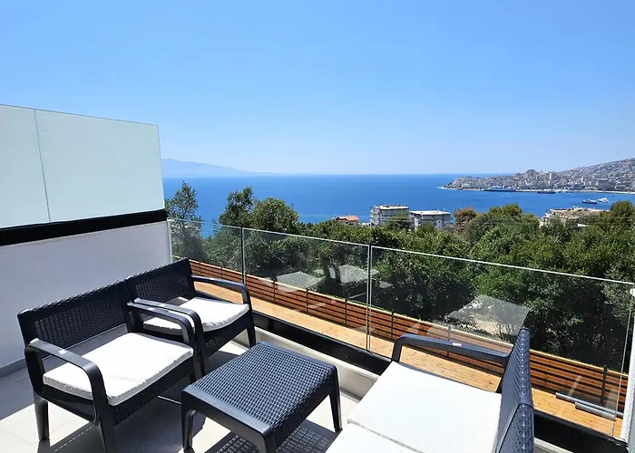 公寓 Blue Horizon And Seaside Serenity *