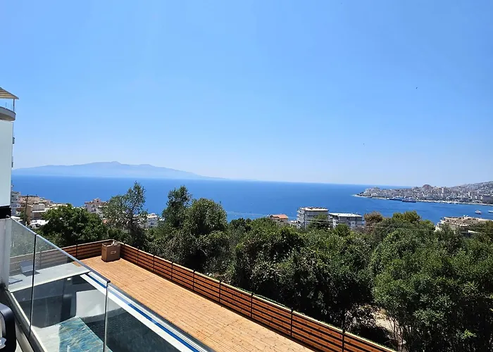 Blue Horizon And Seaside Serenity アパート Sarandë