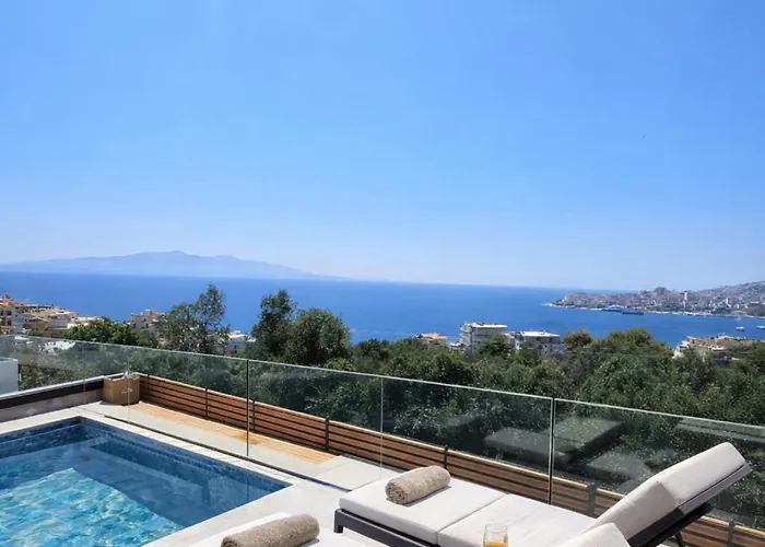 Blue Horizon And Seaside Serenity * Sarandë